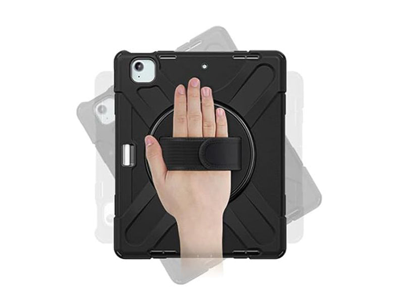 Coque Securit rotative iPad Air 13 (2025/24 - M3/M2) - Noir-1