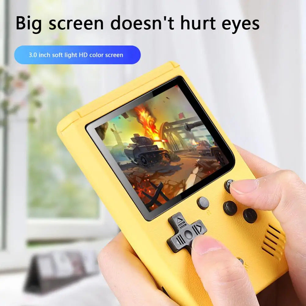 Portable 400-in-1 Retro Game Player – 8-Bit Mini Console for Boys Color LCD Screen Games