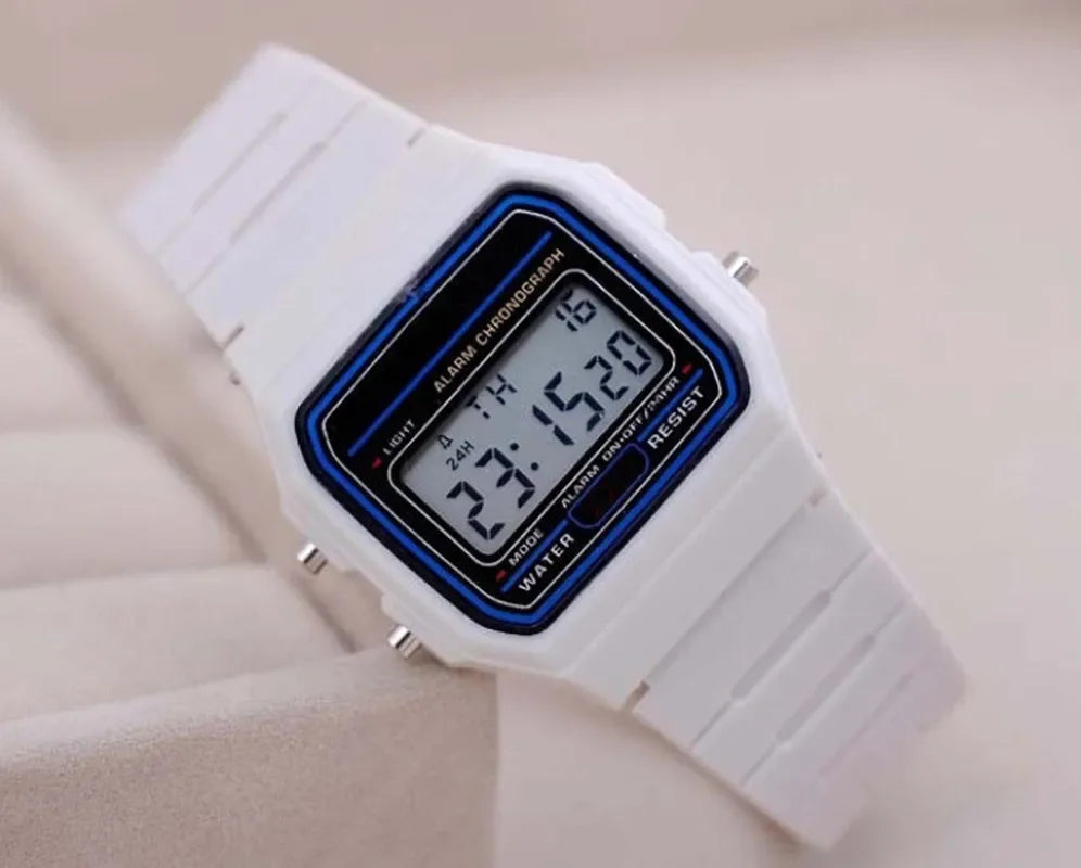 LED Digital Watch for Men – Minimal Square Sport Design