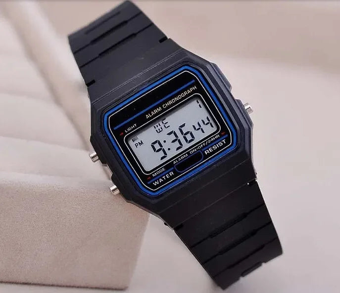 LED Digital Watch for Men – Minimal Square Sport Design