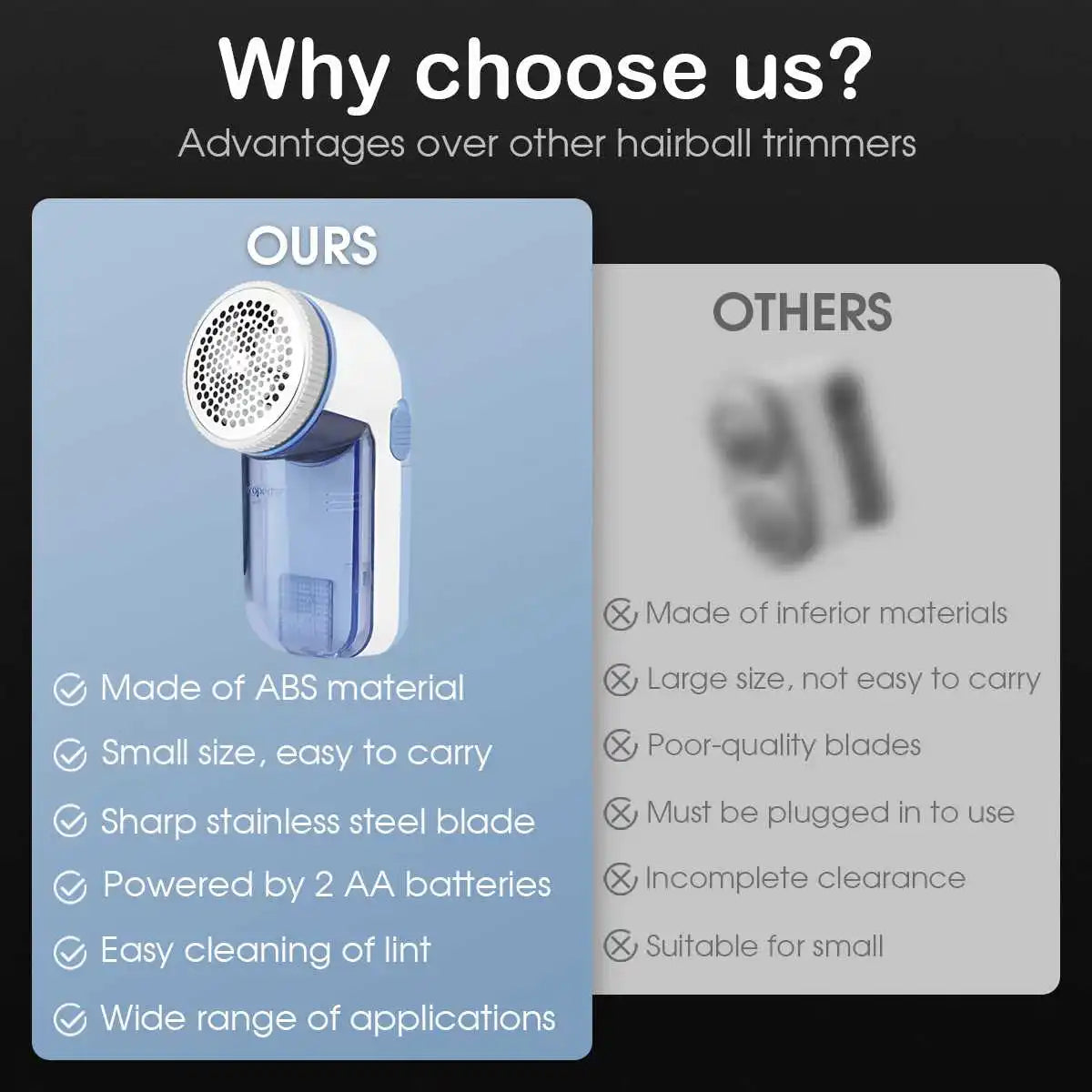 Portable Clothes Lint Remover – Fast & Easy Home Cleaning